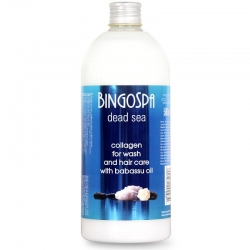 BINGOSPA Kolagen do mycia i pielęgnacji włosów z olejem babassu 500ml